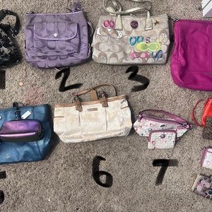 Coach bags
